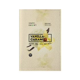 Обложка для паспорта матовая кожа с принтом Vanilla-Caramel в Курске, натуральная матовая кожа | размер 19,3 х 13,7 см; прозрачные пластиковые крепления | 