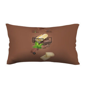 Подушка 3D антистресс с принтом Chocolate Mousse в Курске, наволочка — 100% полиэстер, наполнитель — вспененный полистирол | состоит из подушки и наволочки на молнии | 