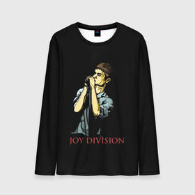 Мужской лонгслив 3D с принтом Joy Division в Курске, 100% полиэстер | длинные рукава, круглый вырез горловины, полуприлегающий силуэт | division | joy | бернард самнер | восьмидесятых | готик | группа | дарквэйв | джой | дивижн | иэн кёртис | музыка | музыканты | панк | панкрок | питер хук | пост | постпанк | рок | стивен моррис