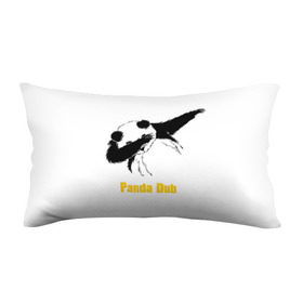 Подушка 3D антистресс с принтом Panda dub в Курске, наволочка — 100% полиэстер, наполнитель — вспененный полистирол | состоит из подушки и наволочки на молнии | dab | dance | dub | movement | panda | движение | панда | танец