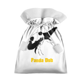 Подарочный 3D мешок с принтом Panda dub в Курске, 100% полиэстер | Размер: 29*39 см | dab | dance | dub | movement | panda | движение | панда | танец