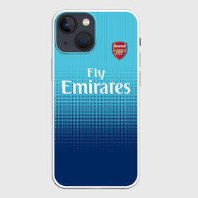 Чехол для iPhone 13 mini с принтом Арсенал Форма Гостевая 17 18 в Курске,  |  | alexis | arsenal | england | gooners | henry | london | ozil | sanchez | алексис | англия | анри | арсенал | канониры | лондон | озил | санчес | футбольная форма | футбольный клуб