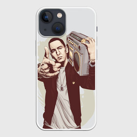 Чехол для iPhone 13 mini с принтом Eminem Art в Курске,  |  | art | eminem | hip hop | rap | rap god | арт | брюс | бумбокс | маршалл | мэтерс | рэп | хим хоп | эминем