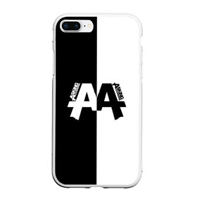 Чехол для iPhone 7Plus/8 Plus матовый с принтом Asking Alexandria в Курске, Силикон | Область печати: задняя сторона чехла, без боковых панелей | aa | alexandria | asking | аа | александрия | аликсандрия | аскен | аскин | аскинг | бен брюс | группа | дэнни уорсноп | метал | музыка | пост | рок | хэви | электроникор