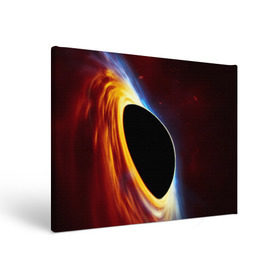 Холст прямоугольный с принтом Black planet в Курске, 100% ПВХ |  | black hole | planet | space | астрономия | вселенная | звёзды | космос | млечный путь | планета | чёрная дыра