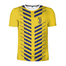Мужская футболка 3D спортивная с принтом Juventus 2018 Creative #1 в Курске, 100% полиэстер с улучшенными характеристиками | приталенный силуэт, круглая горловина, широкие плечи, сужается к линии бедра | 