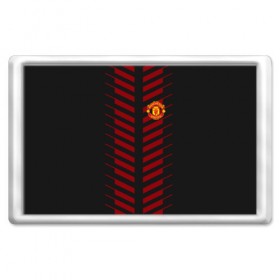 Магнит 45*70 с принтом Manchester United Creative #2 в Курске, Пластик | Размер: 78*52 мм; Размер печати: 70*45 | fc | manchester united | манчестер юнайтед | спорт | футбол