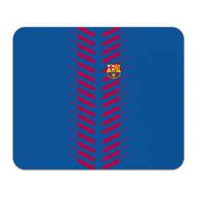 Коврик прямоугольный с принтом FC Barcelona 2018 Creative в Курске, натуральный каучук | размер 230 х 185 мм; запечатка лицевой стороны | fc | fc barcelona | fcb | барселона | мяч | спорт | футбол | футбольный клуб