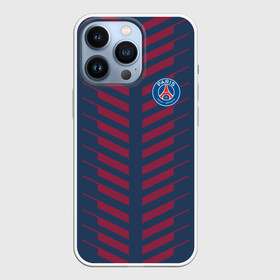 Чехол для iPhone 13 Pro с принтом PSG LOGO ORIGINAL UNIFORM | ПСЖ ФОРМА в Курске,  |  | Тематика изображения на принте: fc | fly emirates | paris | psg | лого | париж | псж | спорт | спортивные | фк | футбольный клуб