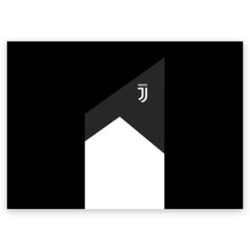 Поздравительная открытка с принтом Juventus 2018 Original #8 в Курске, 100% бумага | плотность бумаги 280 г/м2, матовая, на обратной стороне линовка и место для марки
 | Тематика изображения на принте: juventus | спорт | футбол | футбольный клуб | ювентус