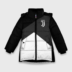 Зимняя куртка для девочек 3D с принтом Juventus 2018 Original #8 в Курске, ткань верха — 100% полиэстер; подклад — 100% полиэстер, утеплитель — 100% полиэстер. | длина ниже бедра, удлиненная спинка, воротник стойка и отстегивающийся капюшон. Есть боковые карманы с листочкой на кнопках, утяжки по низу изделия и внутренний карман на молнии. 

Предусмотрены светоотражающий принт на спинке, радужный светоотражающий элемент на пуллере молнии и на резинке для утяжки. | juventus | спорт | футбол | футбольный клуб | ювентус