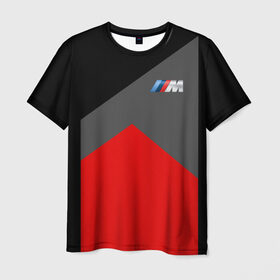Мужская футболка 3D с принтом BMW 2018 SportWear #1 в Курске, 100% полиэфир | прямой крой, круглый вырез горловины, длина до линии бедер | bmw | автомобиль | автомобильные | бмв | машины