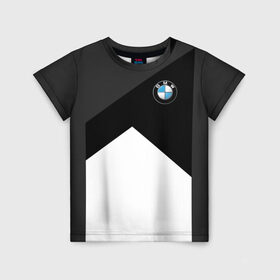 Детская футболка 3D с принтом BMW 2018 SportWear #3 в Курске, 100% гипоаллергенный полиэфир | прямой крой, круглый вырез горловины, длина до линии бедер, чуть спущенное плечо, ткань немного тянется | Тематика изображения на принте: bmw | автомобильные | бмв | машины