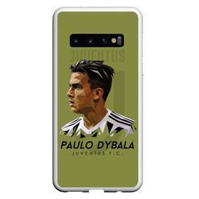 Чехол для Samsung Galaxy S10 с принтом Paulo Dybala Juventus FC в Курске, Силикон | Область печати: задняя сторона чехла, без боковых панелей | dibala | dybala | juve | juventus | juvi | kit | russia | world cup | бонусная | гостевая | дибала | домашняя | италия | футбол | чемпионат мира | юве | ювентус | юви