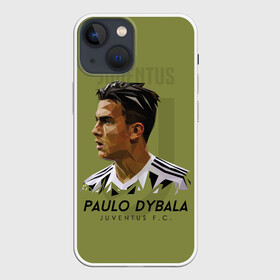 Чехол для iPhone 13 mini с принтом Paulo Dybala Juventus FC в Курске,  |  | dibala | dybala | juve | juventus | juvi | kit | russia | world cup | бонусная | гостевая | дибала | домашняя | италия | футбол | чемпионат мира | юве | ювентус | юви