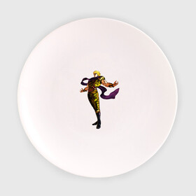 Тарелка 3D с принтом Дио Брандо в Курске, фарфор | диаметр - 210 мм
диаметр для нанесения принта - 120 мм | Тематика изображения на принте: anime | jojo | jojos bizarre adventure | аниме | дио брандо