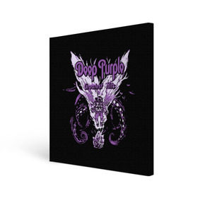 Холст квадратный с принтом Deep Purple в Курске, 100% ПВХ |  | album | british | deep purple | england | heavy metal | rock group | альбом | англия | британская | рок группа | хеви металл