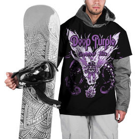 Накидка на куртку 3D с принтом Deep Purple в Курске, 100% полиэстер |  | album | british | deep purple | england | heavy metal | rock group | альбом | англия | британская | рок группа | хеви металл