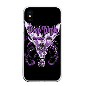 Чехол для iPhone XS Max матовый с принтом Deep Purple в Курске, Силикон | Область печати: задняя сторона чехла, без боковых панелей | album | british | deep purple | england | heavy metal | rock group | альбом | англия | британская | рок группа | хеви металл