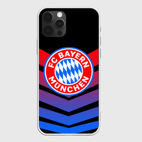 Чехол для iPhone 12 Pro Max с принтом BAYERN MUNCHEN | БАЙЕРН МЮНХЕН в Курске, Силикон |  | bayern | fc | бавария | спорт | спортивные | футбол | футбольный клуб