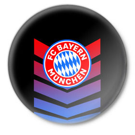 Значок с принтом FC Bayern 2018 Original #13 в Курске,  металл | круглая форма, металлическая застежка в виде булавки | bayern | fc | бавария | спорт | спортивные | футбол | футбольный клуб