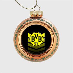 Стеклянный ёлочный шар с принтом FC Borussia 2018 Original #15 в Курске, Стекло | Диаметр: 80 мм | боруссия | дортмунд