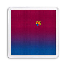 Магнит 55*55 с принтом FC Barcelona #12 в Курске, Пластик | Размер: 65*65 мм; Размер печати: 55*55 мм | fc | fc barcelona | fcb | барселона | спорт | спортивные | футбол | футбольный клуб