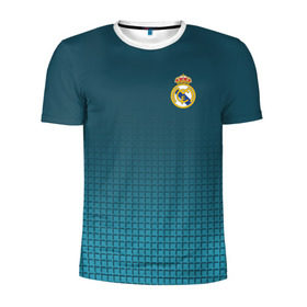 Мужская футболка 3D спортивная с принтом Real Madrid 2018 #14 в Курске, 100% полиэстер с улучшенными характеристиками | приталенный силуэт, круглая горловина, широкие плечи, сужается к линии бедра | Тематика изображения на принте: emirates | fc | real madrid | клуб | мода | мяч | реал мадрид | экстрим | эмблема