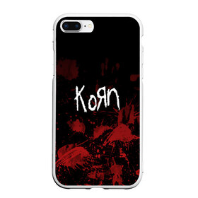 Чехол для iPhone 7Plus/8 Plus матовый с принтом Korn в Курске, Силикон | Область печати: задняя сторона чехла, без боковых панелей | korn | koяn | альтернативный | арвизу | гранж | грув | группа | дэвис | корн | коян | лузье | манки | метал | музыка | нюметал | панк | песни | рок | уэлч | филди | филипп | хэд | шаффер