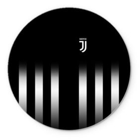 Коврик круглый с принтом Juventus 2018 Line в Курске, резина и полиэстер | круглая форма, изображение наносится на всю лицевую часть | Тематика изображения на принте: fc | juventus | спорт | фк | футбол | ювентус