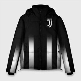 Мужская зимняя куртка 3D с принтом Juventus 2018 Line в Курске, верх — 100% полиэстер; подкладка — 100% полиэстер; утеплитель — 100% полиэстер | длина ниже бедра, свободный силуэт Оверсайз. Есть воротник-стойка, отстегивающийся капюшон и ветрозащитная планка. 

Боковые карманы с листочкой на кнопках и внутренний карман на молнии. | Тематика изображения на принте: fc | juventus | спорт | фк | футбол | ювентус