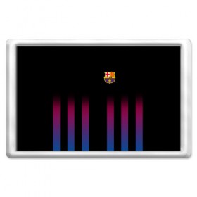Магнит 45*70 с принтом FC Barcelona Color Line в Курске, Пластик | Размер: 78*52 мм; Размер печати: 70*45 | fc barcelona | fcb | барселона | спорт | спортивные | фк | футбол