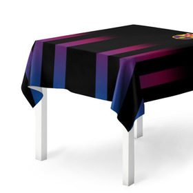 Скатерть 3D с принтом FC Barcelona Color Line в Курске, 100% полиэстер (ткань не мнется и не растягивается) | Размер: 150*150 см | fc barcelona | fcb | барселона | спорт | спортивные | фк | футбол