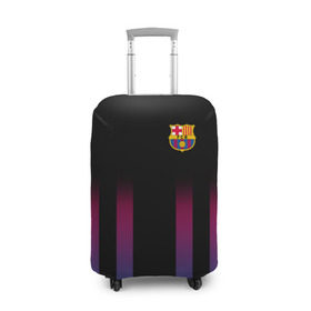 Чехол для чемодана 3D с принтом FC Barcelona Color Line в Курске, 86% полиэфир, 14% спандекс | двустороннее нанесение принта, прорези для ручек и колес | fc barcelona | fcb | барселона | спорт | спортивные | фк | футбол