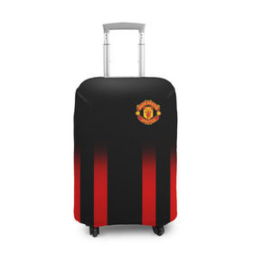 Чехол для чемодана 3D с принтом Manchester United 2018 Line в Курске, 86% полиэфир, 14% спандекс | двустороннее нанесение принта, прорези для ручек и колес | fc | manchester united | манчестер юнайтед | спорт | спортивные | фк | футбол