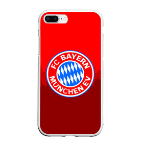 Чехол для iPhone 7Plus/8 Plus матовый с принтом FC Bayern 2018 Paints в Курске, Силикон | Область печати: задняя сторона чехла, без боковых панелей | bayern | fc | бавария | спорт | спортивные | фк | футбол