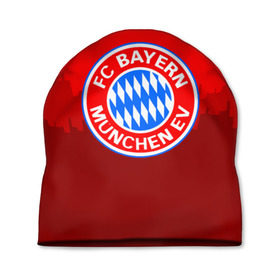Шапка 3D с принтом FC Bayern 2018 Paints в Курске, 100% полиэстер | универсальный размер, печать по всей поверхности изделия | bayern | fc | бавария | спорт | спортивные | фк | футбол
