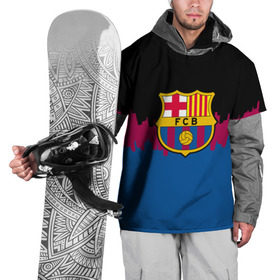 Накидка на куртку 3D с принтом FC Barcelona 2018 Paints в Курске, 100% полиэстер |  | Тематика изображения на принте: fc | manchester united | манчестер юнайтед | спорт | спортивные | фк | футбол
