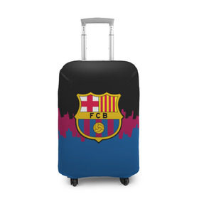 Чехол для чемодана 3D с принтом FC Barcelona 2018 Paints в Курске, 86% полиэфир, 14% спандекс | двустороннее нанесение принта, прорези для ручек и колес | fc | manchester united | манчестер юнайтед | спорт | спортивные | фк | футбол