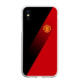 Чехол для iPhone XS Max матовый с принтом Manchester United Элита в Курске, Силикон | Область печати: задняя сторона чехла, без боковых панелей | fc | manchester united | манчестер юнайтед | спортивные | футбол