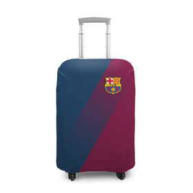 Чехол для чемодана 3D с принтом FC Barcelona 2018 Элита в Курске, 86% полиэфир, 14% спандекс | двустороннее нанесение принта, прорези для ручек и колес | fc barcelona | fcb | барселона | спорт | спортивные | фк | футбол