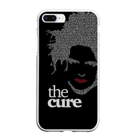 Чехол для iPhone 7Plus/8 Plus матовый с принтом The Cure в Курске, Силикон | Область печати: задняя сторона чехла, без боковых панелей | robert smith | rock band | the cure | uk | британия | роберт смит | рок группа