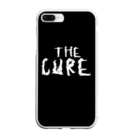 Чехол для iPhone 7Plus/8 Plus матовый с принтом The Cure в Курске, Силикон | Область печати: задняя сторона чехла, без боковых панелей | robert smith | rock band | the cure | uk | британия | роберт смит | рок группа