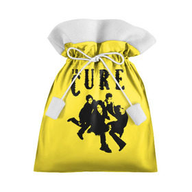 Подарочный 3D мешок с принтом The Cure в Курске, 100% полиэстер | Размер: 29*39 см | robert smith | rock band | the cure | uk | британия | роберт смит | рок группа