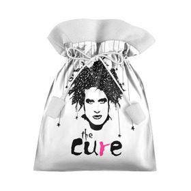 Подарочный 3D мешок с принтом The Cure в Курске, 100% полиэстер | Размер: 29*39 см | Тематика изображения на принте: robert smith | rock band | the cure | uk | британия | роберт смит | рок группа