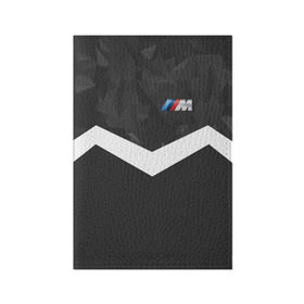 Обложка для паспорта матовая кожа с принтом BMW Militayry Sport II в Курске, натуральная матовая кожа | размер 19,3 х 13,7 см; прозрачные пластиковые крепления | 