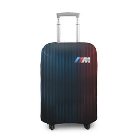 Чехол для чемодана 3D с принтом BMW M Abstract Design в Курске, 86% полиэфир, 14% спандекс | двустороннее нанесение принта, прорези для ручек и колес | bmw | bmw motorsport | bmw performance | carbon | m | motorsport | performance | sport | бмв | карбон | моторспорт | спорт