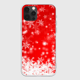 Чехол для iPhone 12 Pro Max с принтом Новогоднее чудо 2 в Курске, Силикон |  | Тематика изображения на принте: новый год | снег | снежинки