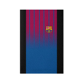 Обложка для паспорта матовая кожа с принтом FC Barcelona 2018 в Курске, натуральная матовая кожа | размер 19,3 х 13,7 см; прозрачные пластиковые крепления | Тематика изображения на принте: fc | fc barcelona | fcb | барселона | спорт | спортивные | футбол | футбольный клуб