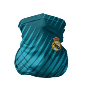 Бандана-труба 3D с принтом Real Madrid 2018 Sportwear в Курске, 100% полиэстер, ткань с особыми свойствами — Activecool | плотность 150‒180 г/м2; хорошо тянется, но сохраняет форму | Тематика изображения на принте: 